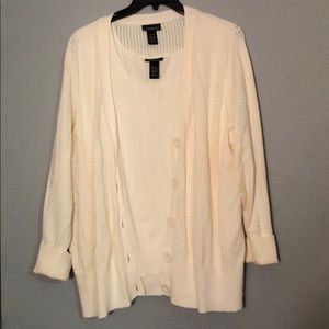 Cardigan and Vest